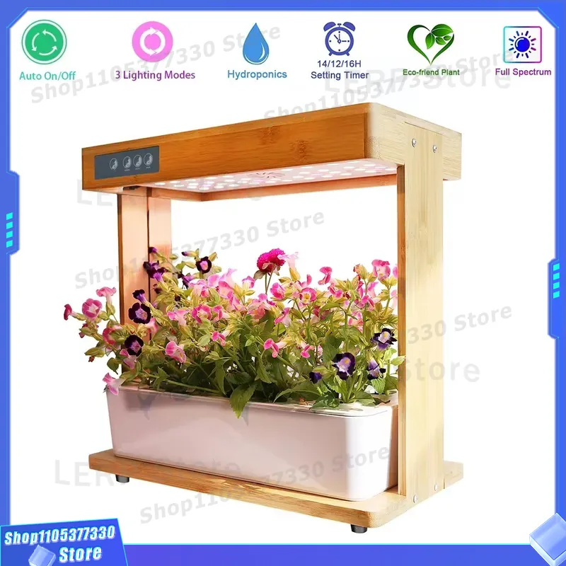 Indoor Herb Garden Grow Light Smart Kit - IGS-05 Smart Hydroponic Garden Kit 8