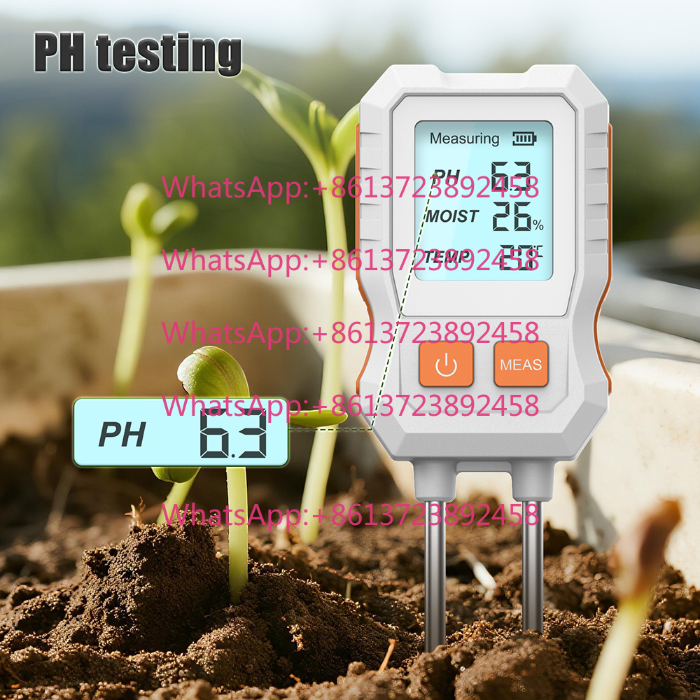 Soil Ph Meter 3 In 1 Moisture Sunlight - SGS12 Digital Soil Tester 3/7 1