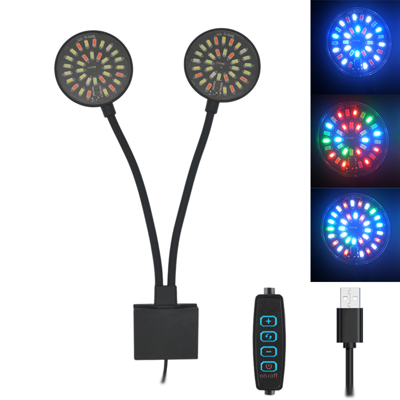 Plant Grow Light Full Spectrum Clip On - USB Aquarium LED Light Fish Tank