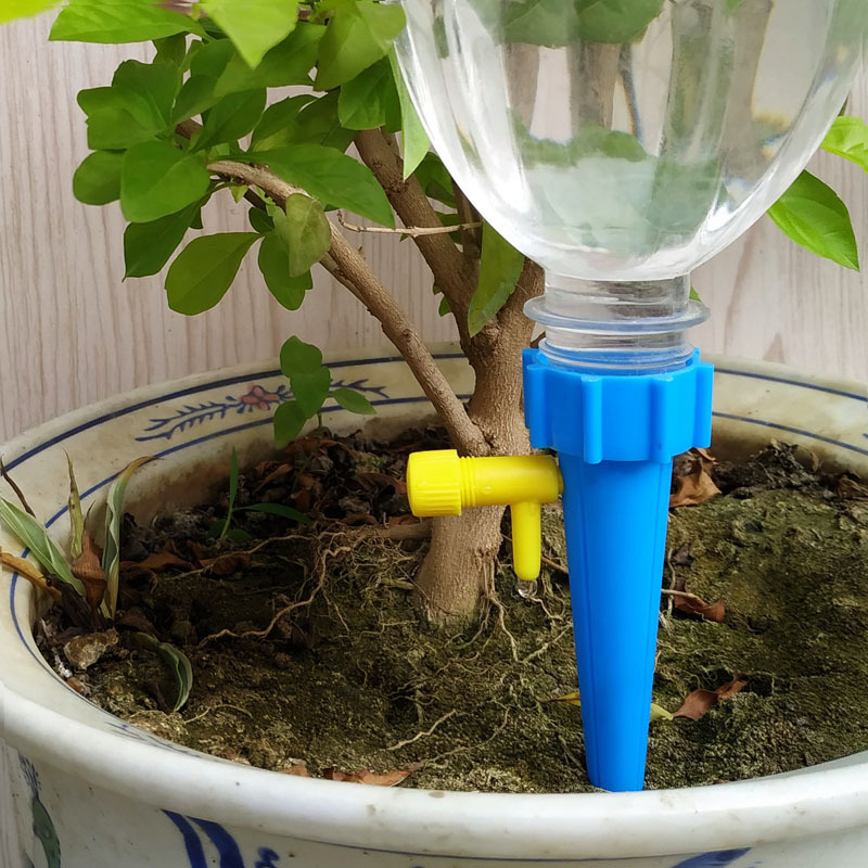 Automatic Plant Watering Spikes Drip Kit - Consistent Plant Self Watering Devices Auto