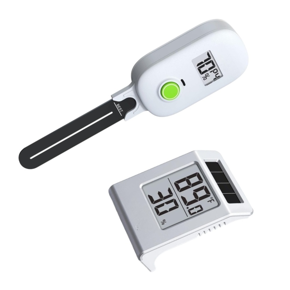 Smart Plant Sensor Soil Moisture Meter - Light Driven For Thermo Hygrometer Soil