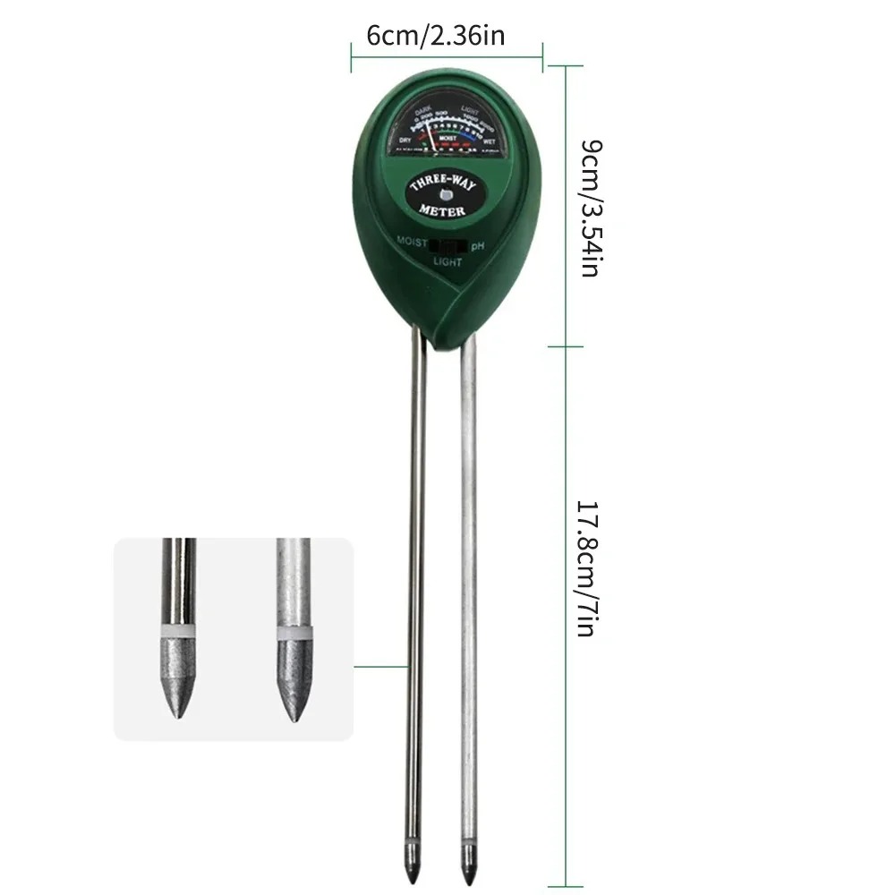 3 in 1 Soil PH Tester Sunlight - Soil Ph Meter 3 In 1 Moisture Sunlight 评论和价格