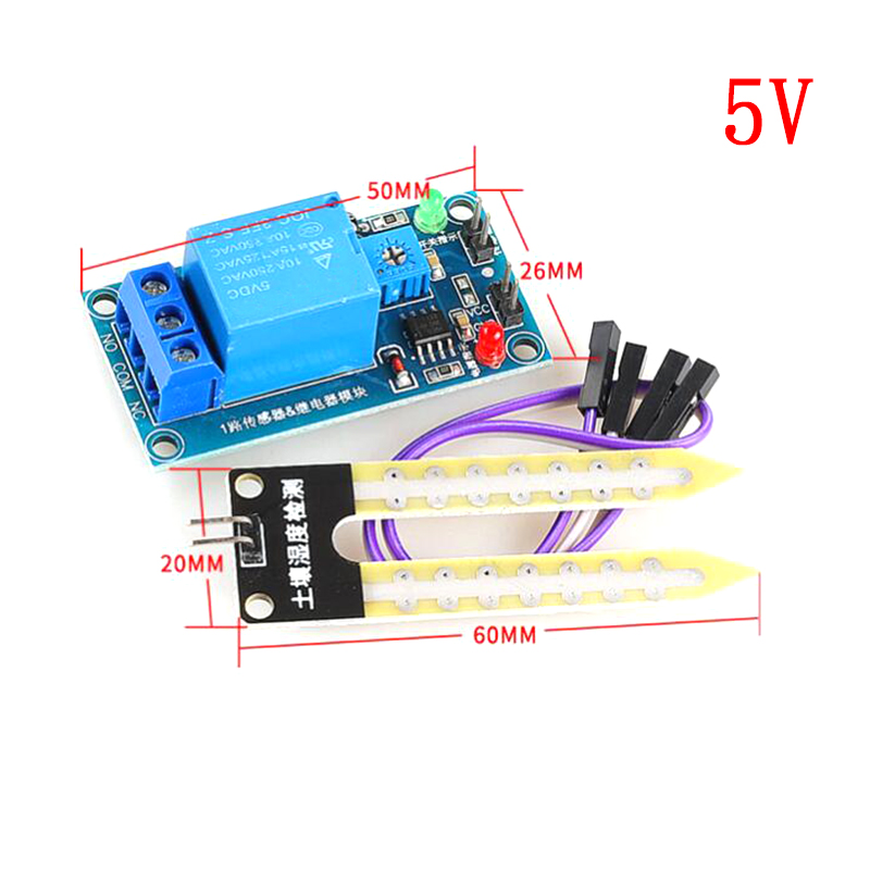 Capacitive Soil Moisture Senso - Soil Moisture Sensor Relay Module Arduino 评论和价格