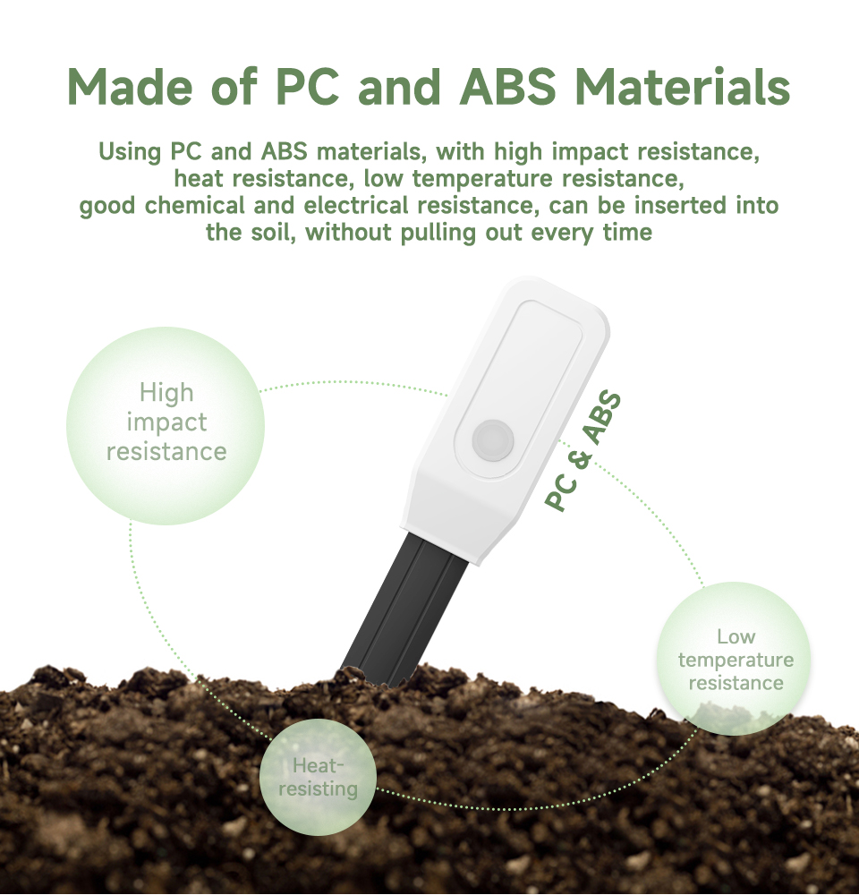 Smart Soil Tester Sensor, Zigb - Smart Plant Sensor Soil Moisture Meter 评论和价格