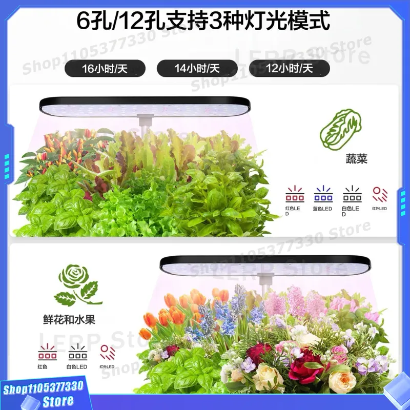 Smart Hydroponic Growing Syste - Indoor Herb Garden Grow Light Smart Kit 评论和价格