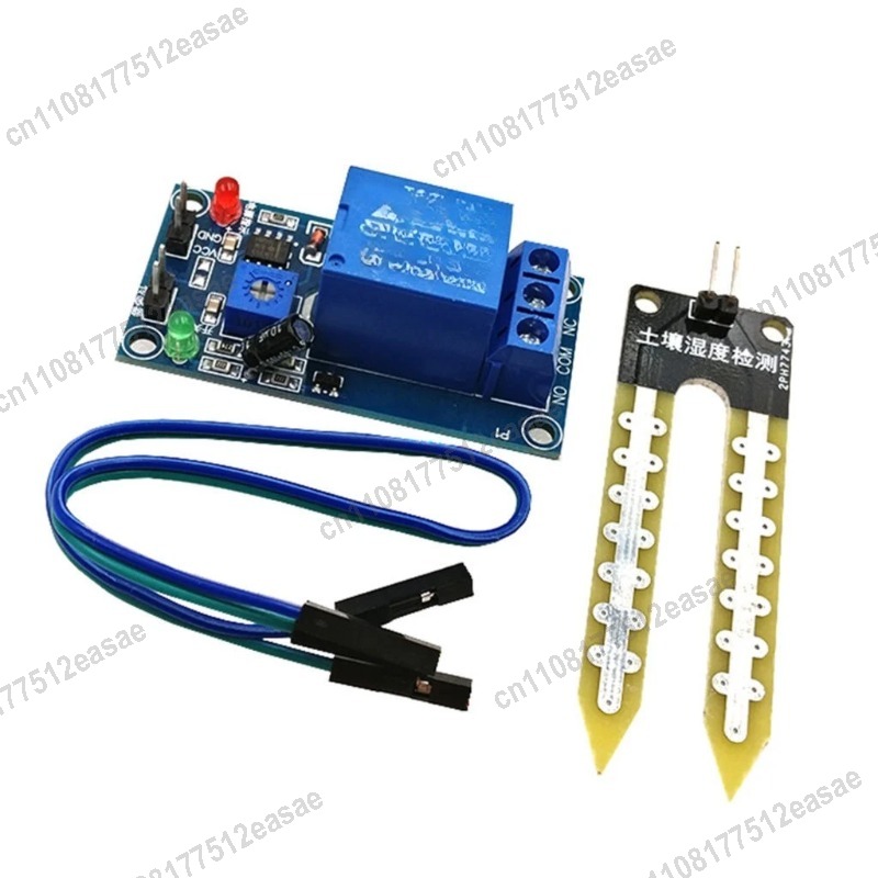 2Pcs 5V 12V Soil Moisture Sens - Soil Moisture Sensor Relay Module Arduino 评论和价格