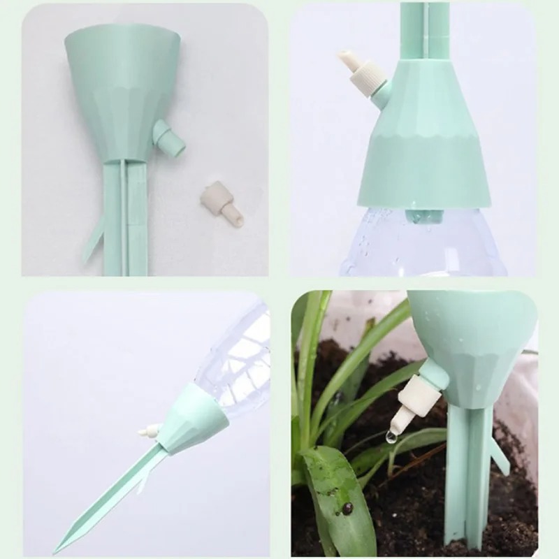 3Pcs Automatic Self Watering S - Automatic Plant Watering Spikes Drip Kit 评论和价格