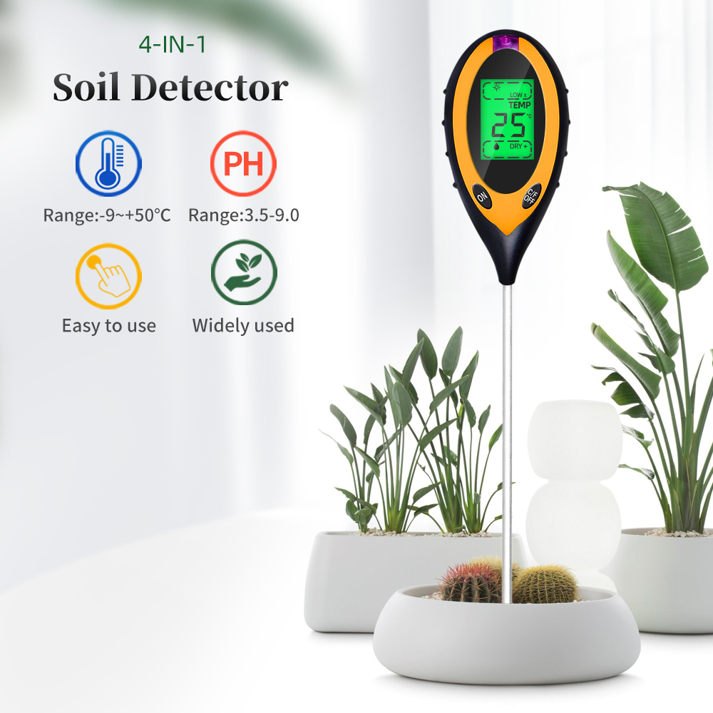 2/3/4/5 in 1 Soil PH Meter Soi - Soil Ph Meter 3 In 1 Moisture Sunlight 评论和价格