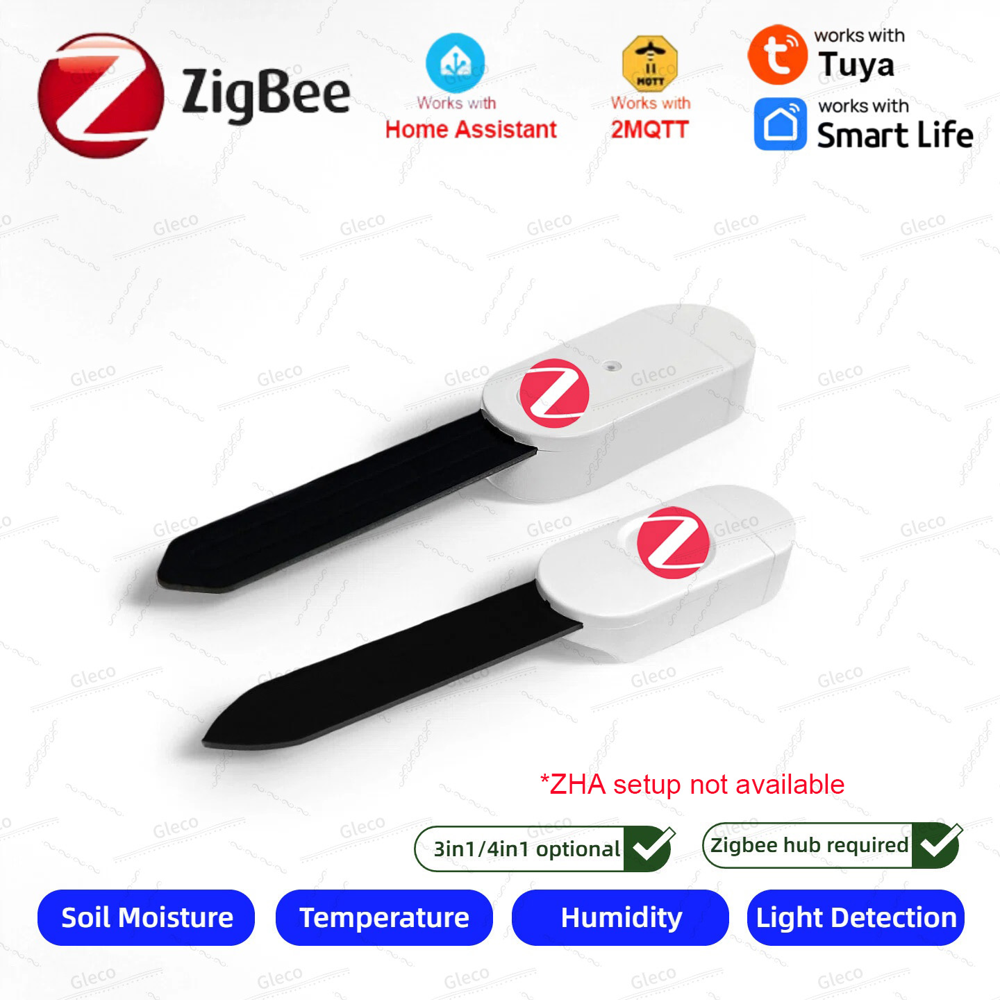 Zigbee Soil Moisture Sensor Me - Tuya Zigbee Soil Moisture Temperature Sensor 评论和价格