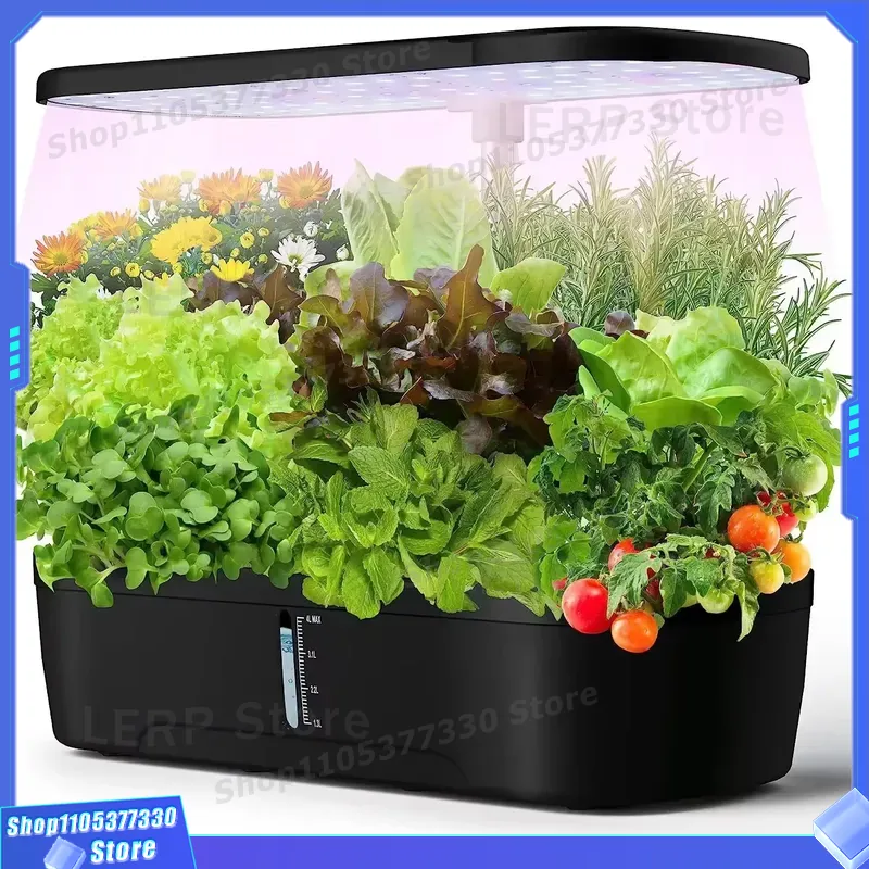 Smart Hydroponic Growing Syste - Indoor Herb Garden Grow Light Smart Kit 评论和价格
