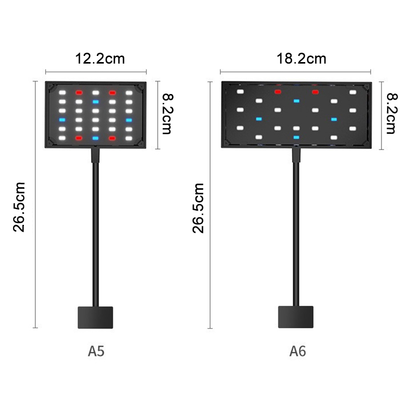 Aquarium USB LED Light Full Sp - Plant Grow Light Full Spectrum Clip On 评论和价格