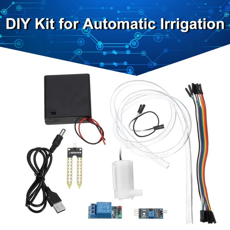 16PCS/set Automatic Irrigation - Soil Moisture Sensor Relay Module Arduino 评论和价格
